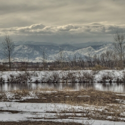 Our front door view in Longmont, CO