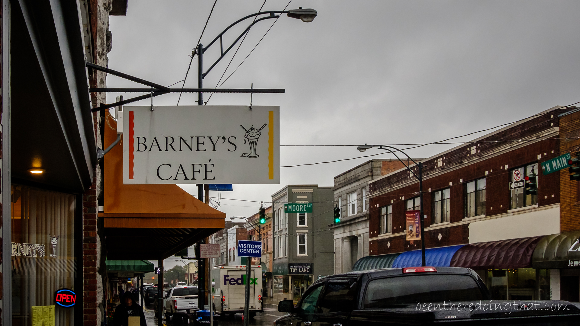 Been There Doing That - Barneys Cafe, Mt Airy NC